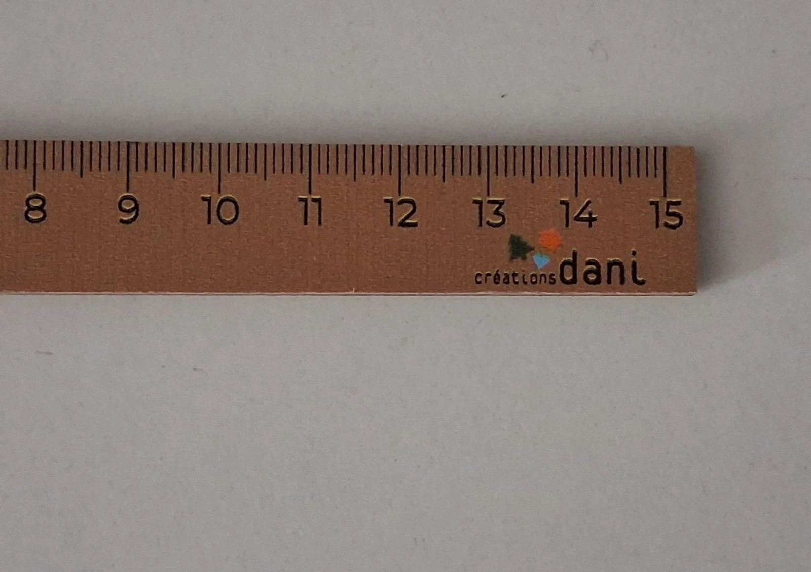 15 cm houten liniaal Créations Dani – photo 3
